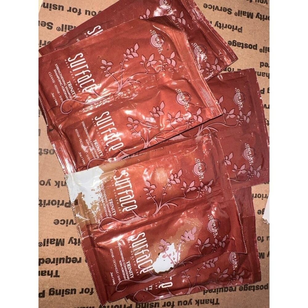 Surface Trinity‎ Hair Health Art Strengthening Shampoo Conditioner Packets hair